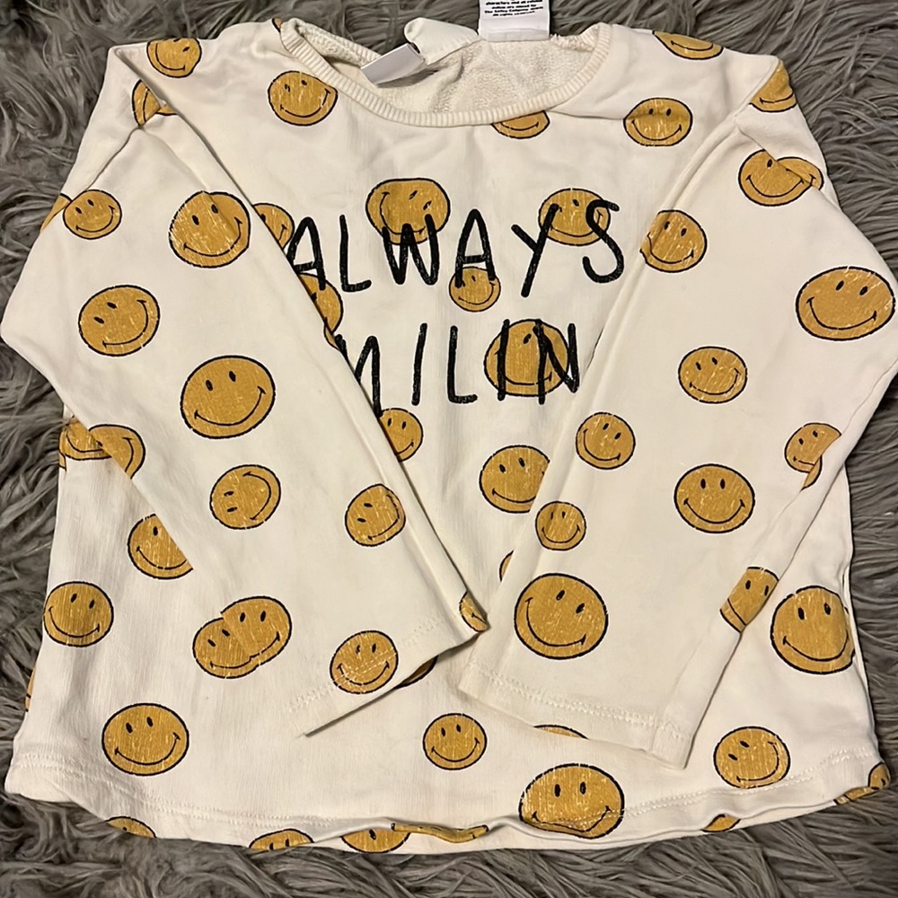 Zara Baby size 3/4 years 104 cm Always Smiling  SMILEY HAPPY COLLECTION